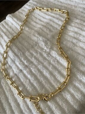 Gold Link Chain Necklace - Women Jewelry
